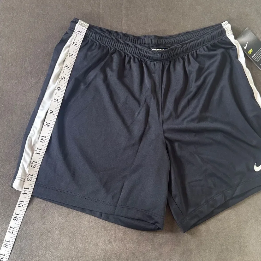 Women’s Nike Dri-Fit Sport Shorts Black Drawstring Waist 725956-010 Size L NWT